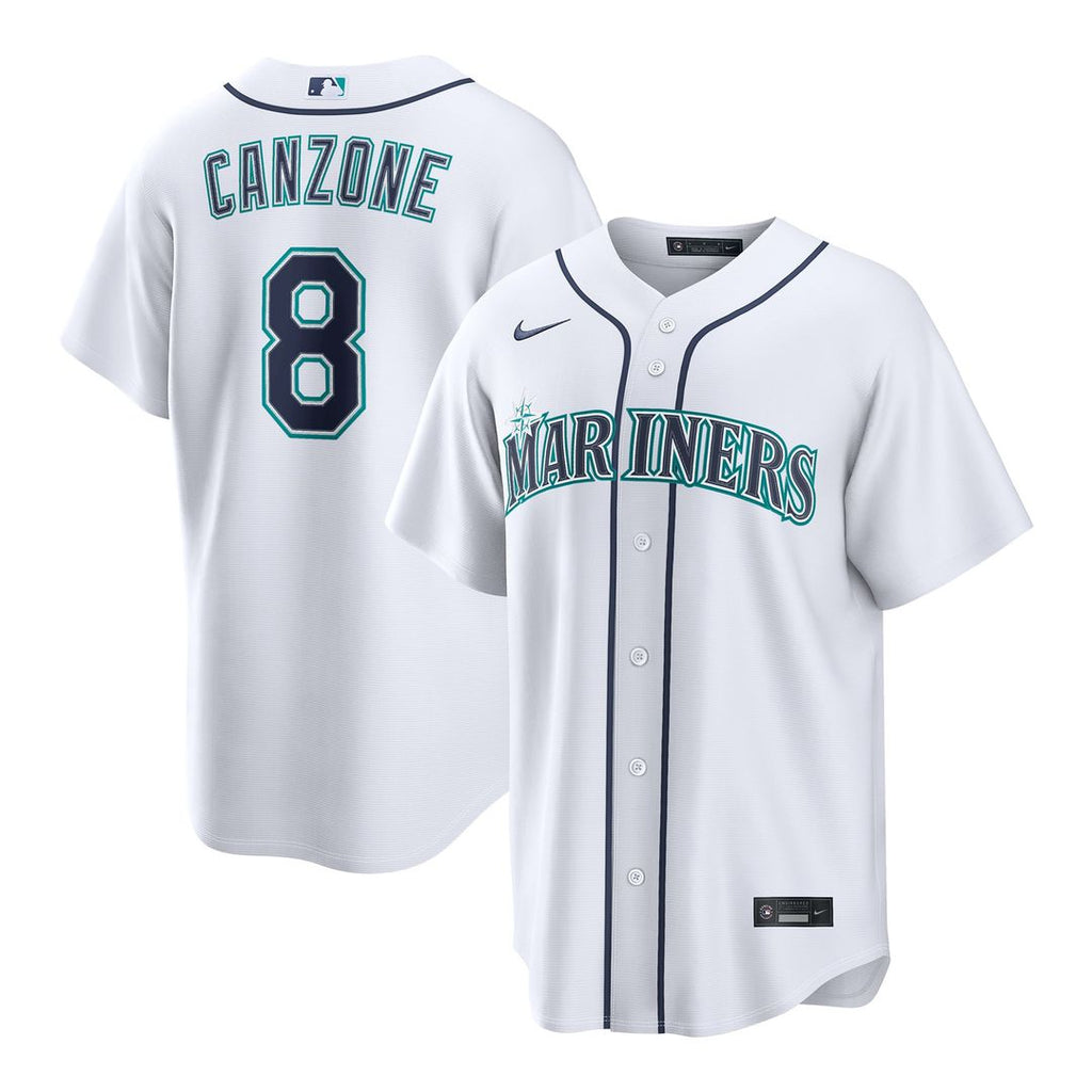 Seattle Mariners Nike White Replica MLB baseball jersey