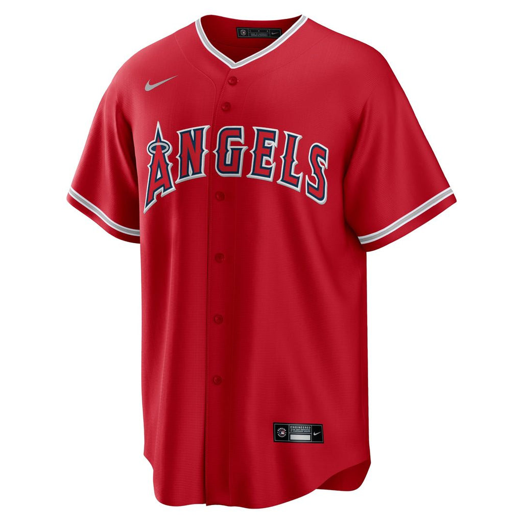 Los Angeles Angels Nike Replica Jersey Red