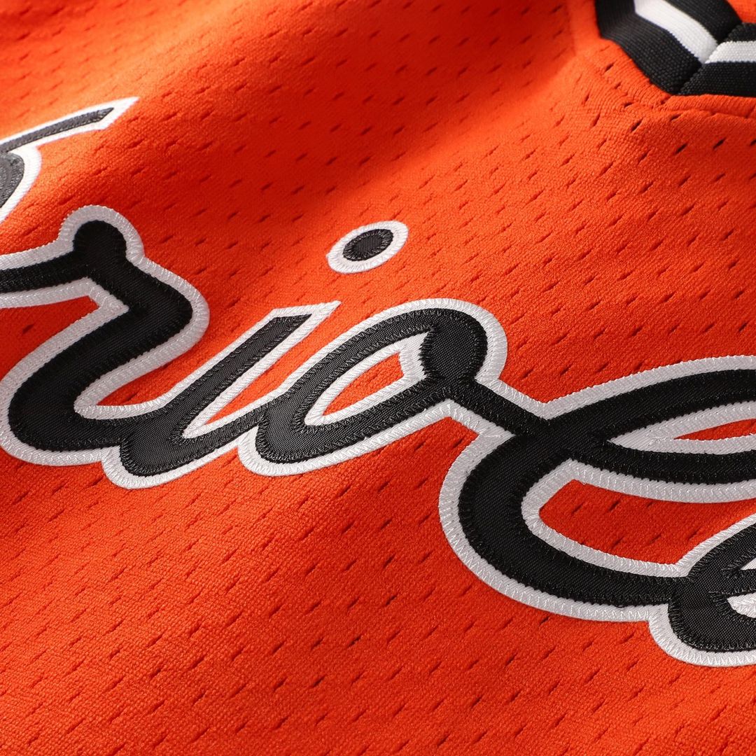Baltimore Orioles Mitchell & Ness Authentic Jersey Orange