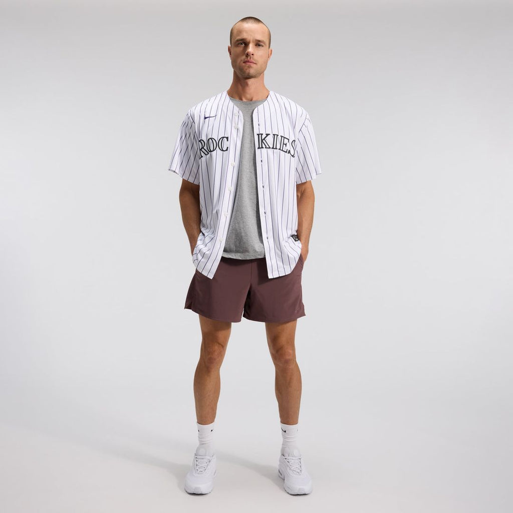 Colorado Rockies Nike Replica Jersey White