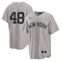 New York Yankees Nike Gray Replica MLB baseball jersey