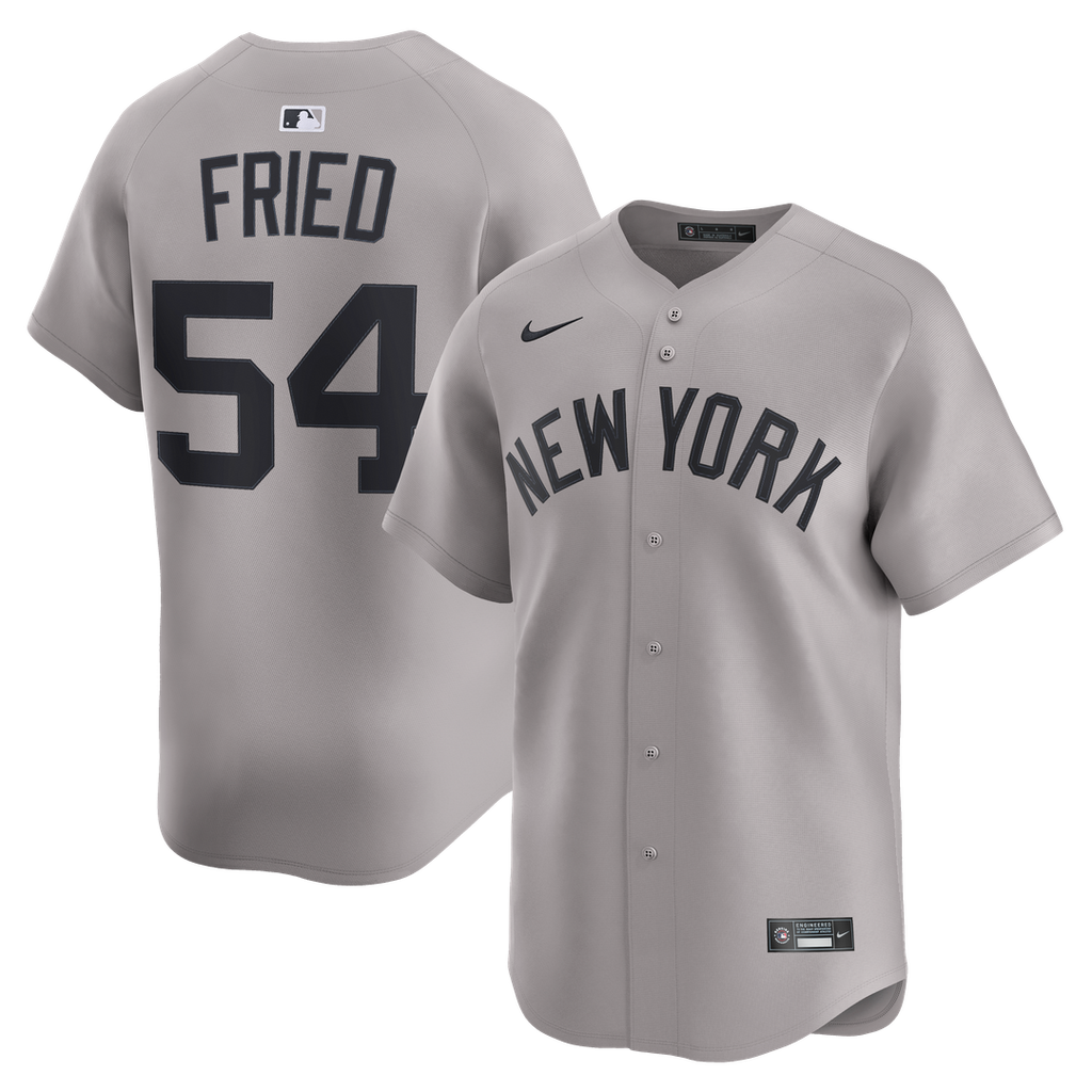 New York Yankees Nike Authentic Jersey Gray