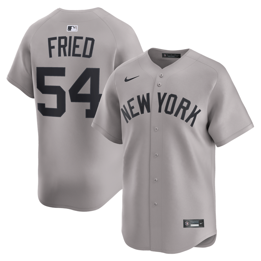 New York Yankees Nike Authentic Jersey Gray