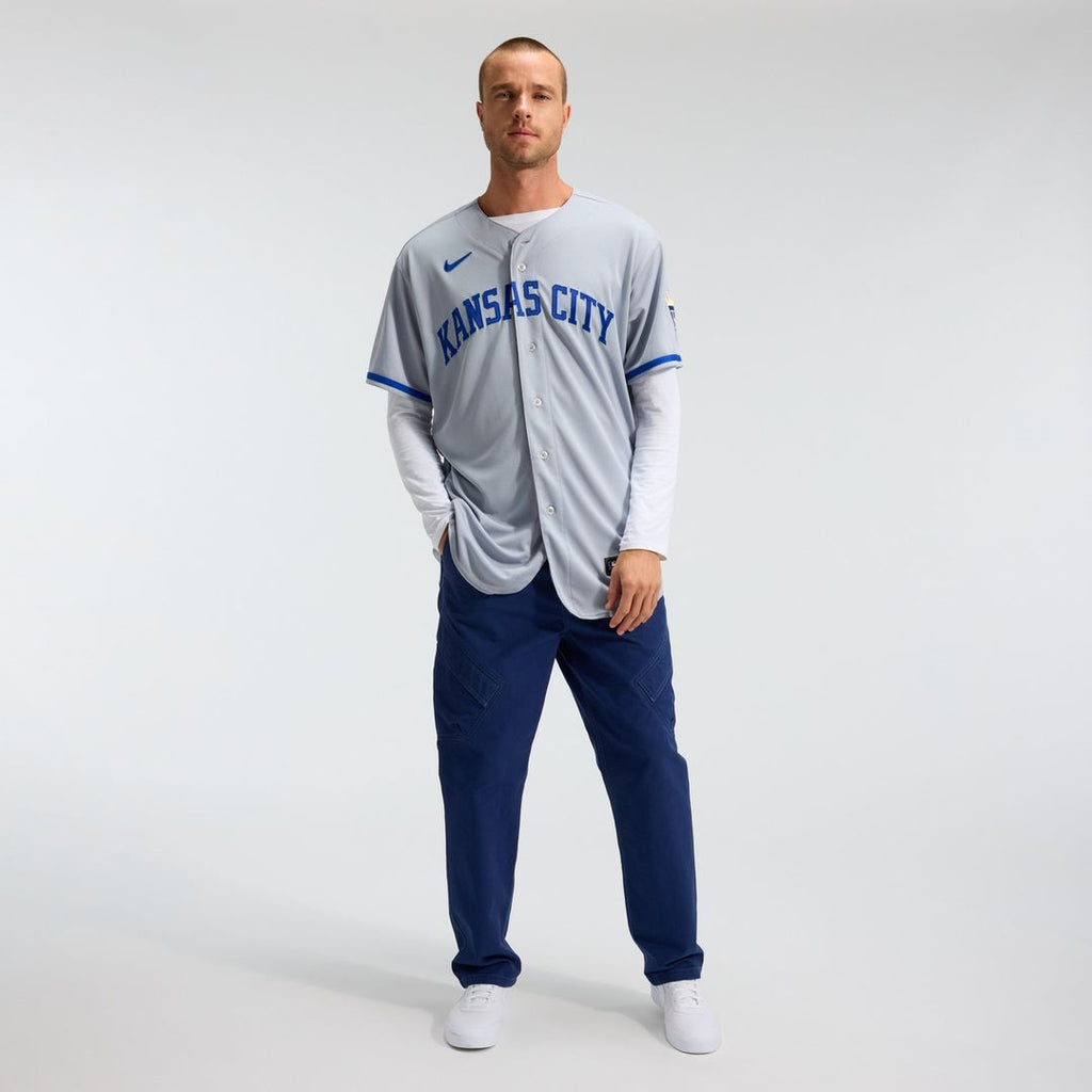 Kansas City Royals Nike Authentic Jersey Gray