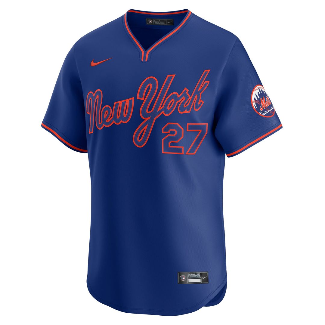 New York Mets Nike Jersey Gray
