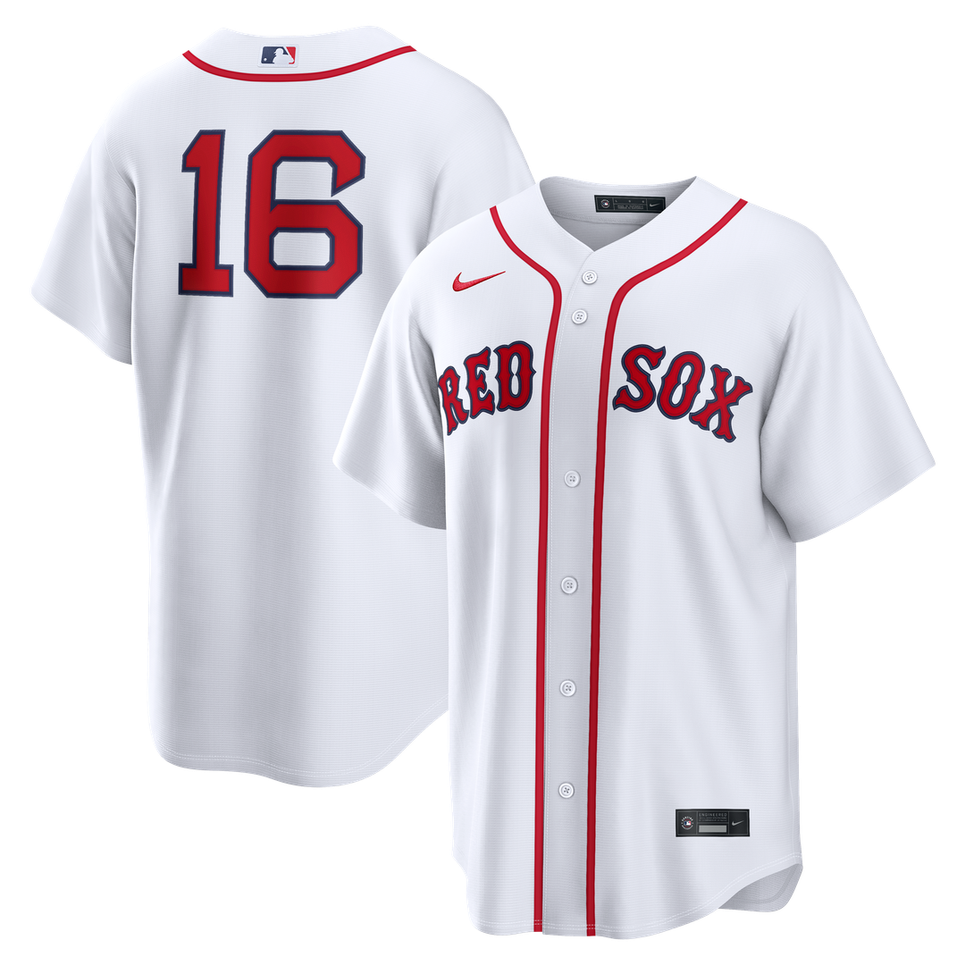 Boston Red Sox Nike White Replica MLB baseball jersey