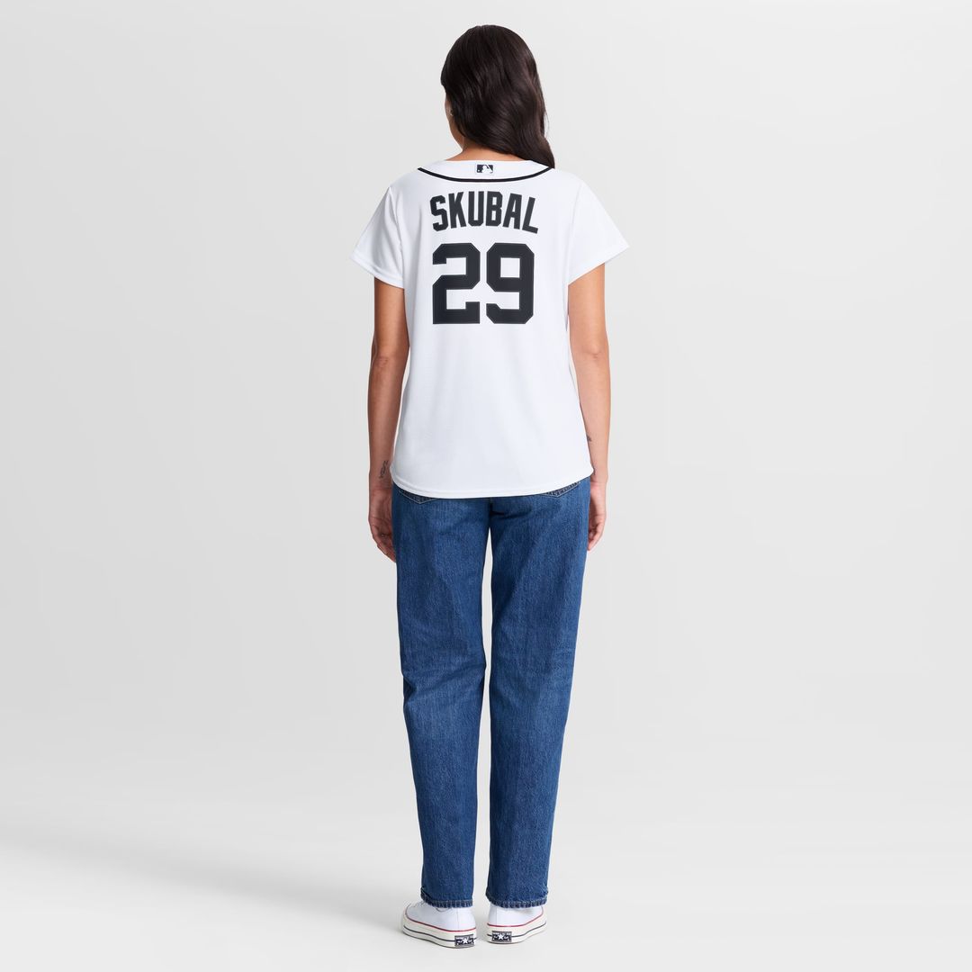 Detroit Tigers Nike Replica Jersey White