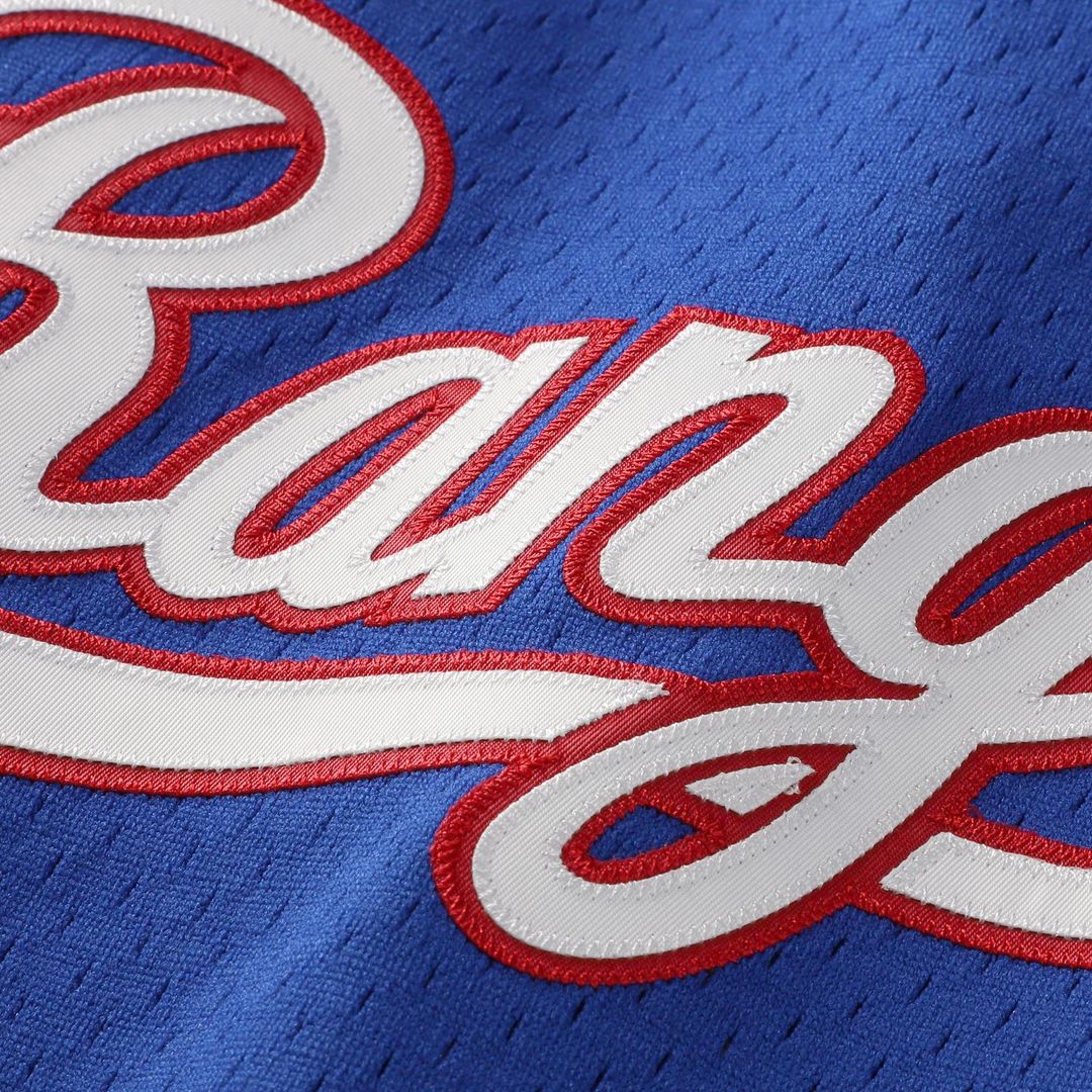 Texas Rangers Mitchell & Ness Authentic Jersey Royal
