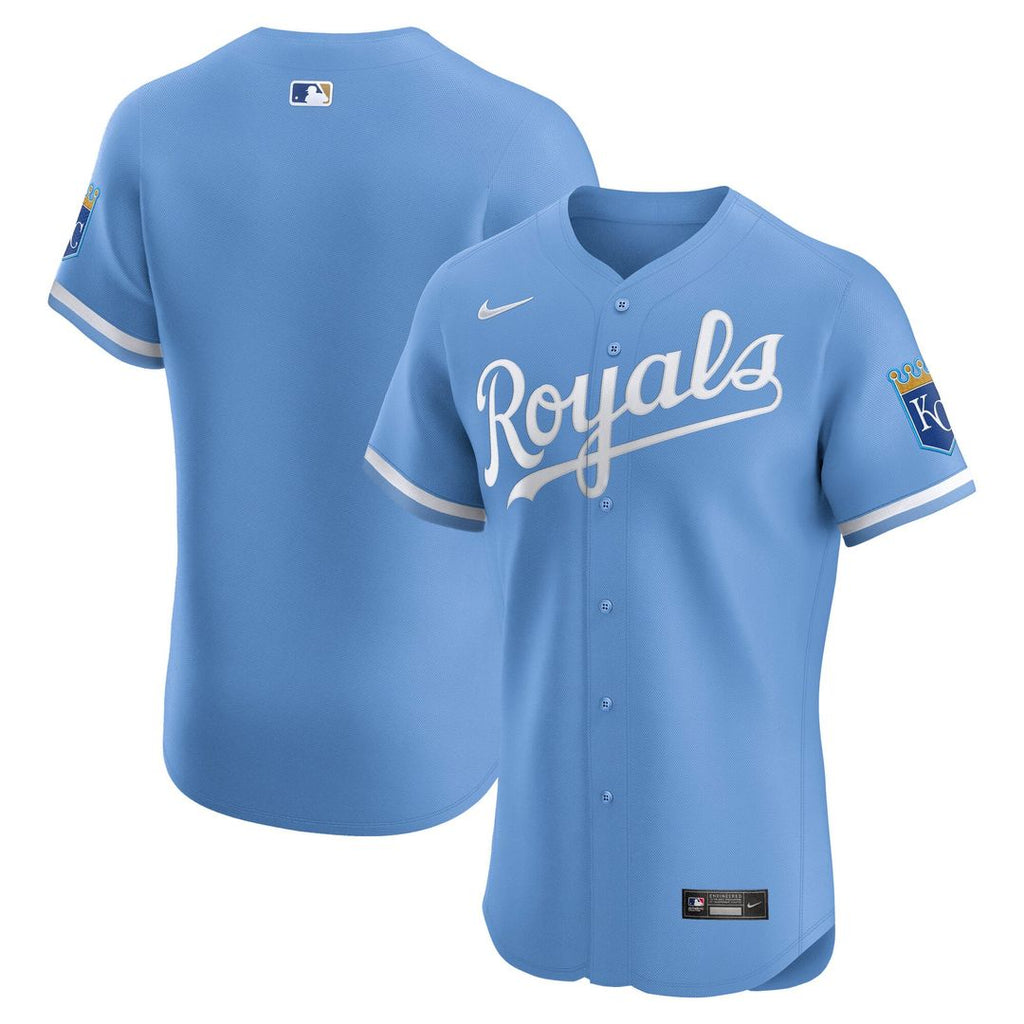 Kansas City Royals Nike Blue Authentic MLB baseball jersey