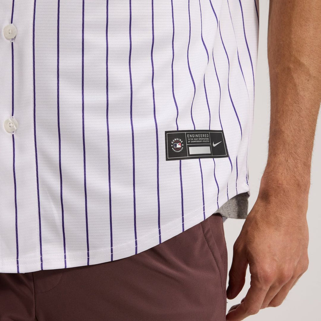 Colorado Rockies Nike Replica Jersey White