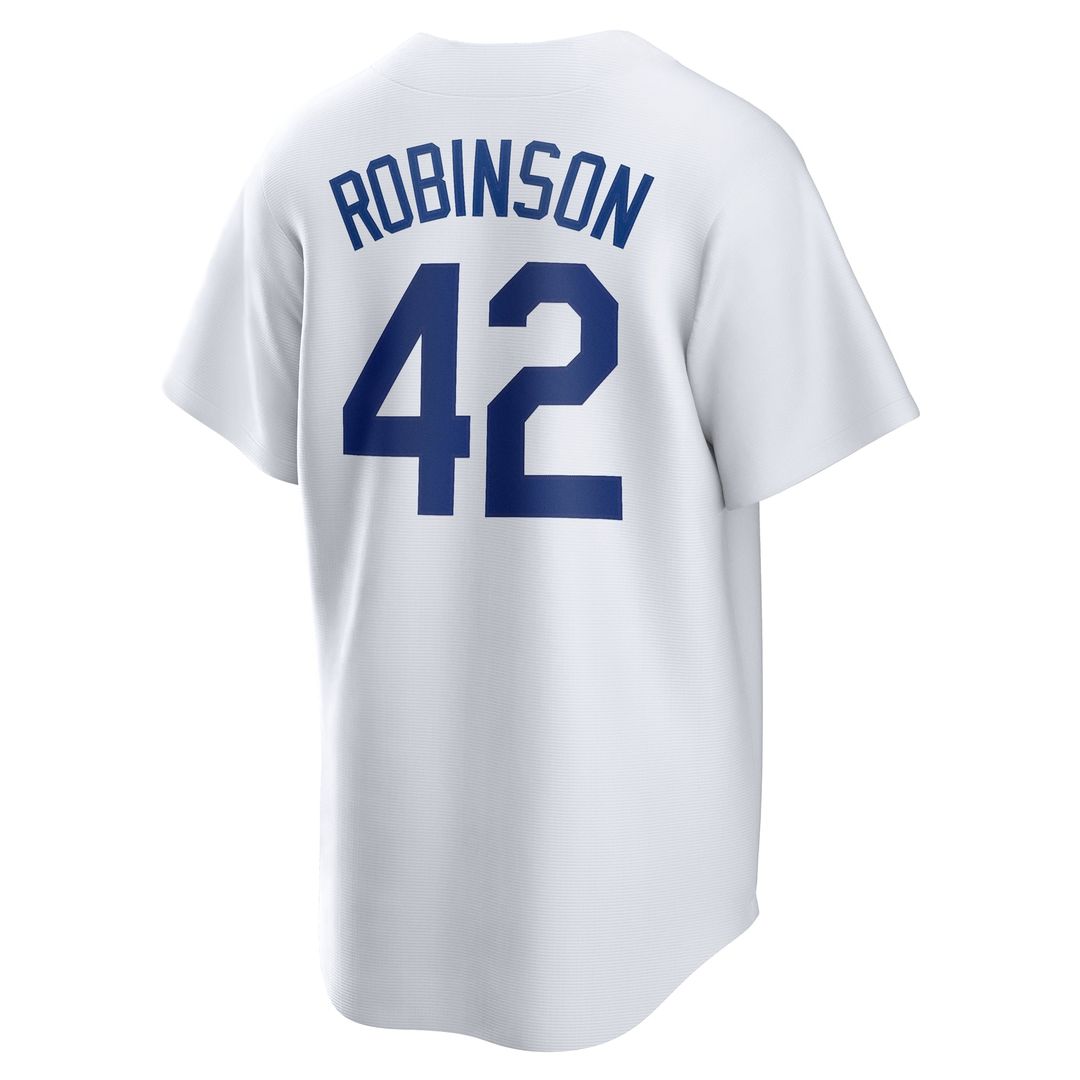 Brooklyn Dodgers Nike Replica Jersey White
