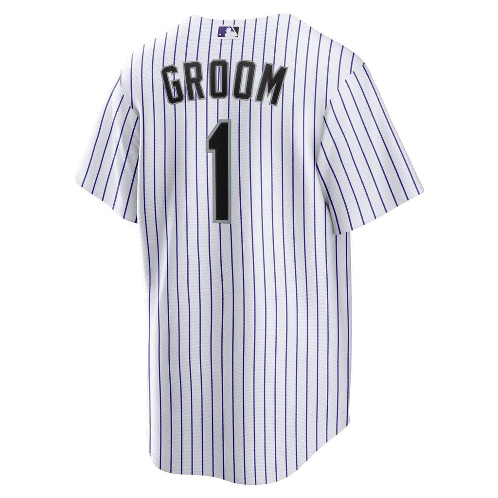 Colorado Rockies Nike Replica Jersey White