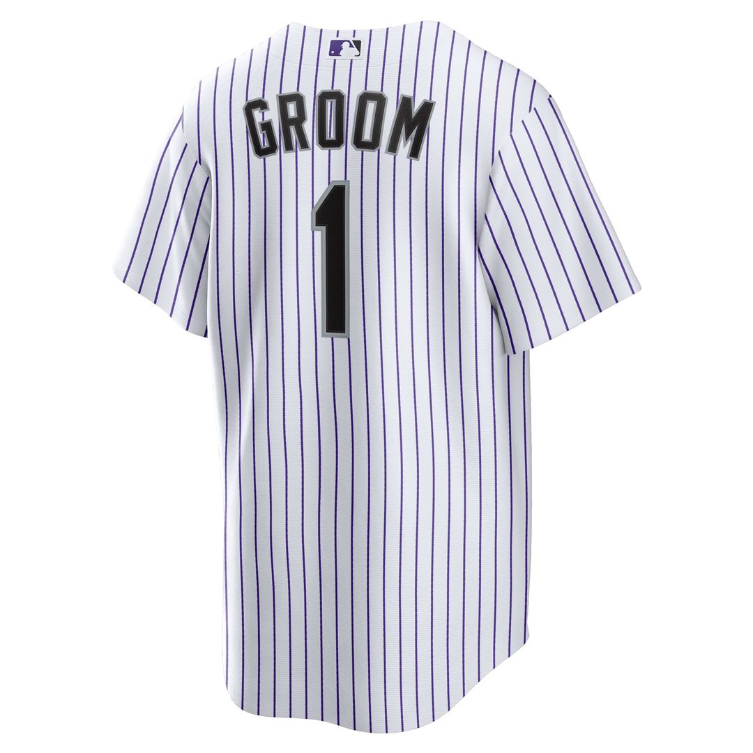 Colorado Rockies Nike Replica Jersey White