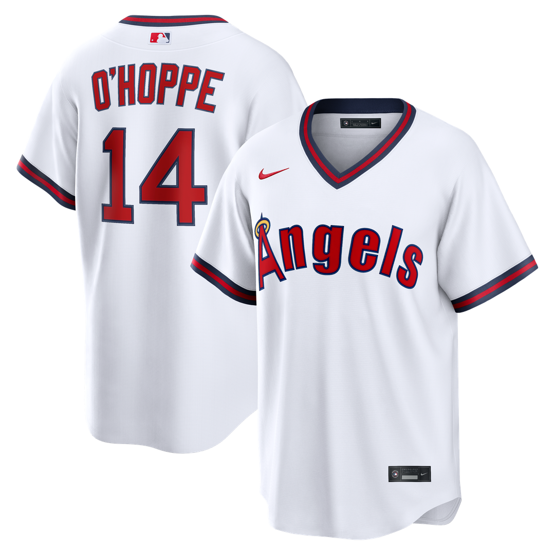 Los Angeles Angels Nike White Replica MLB baseball jersey