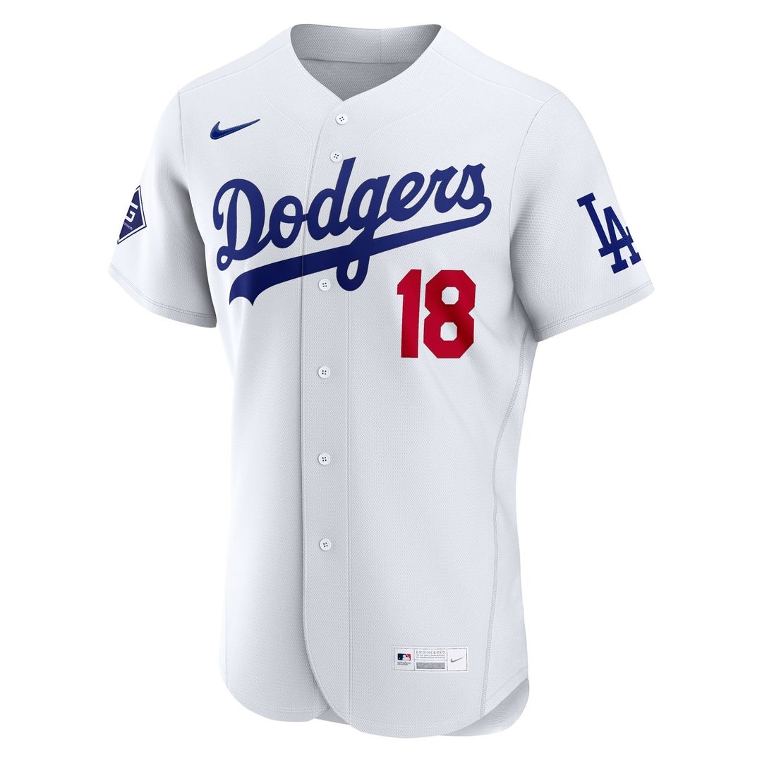 Los Angeles Dodgers Nike Authentic Jersey White