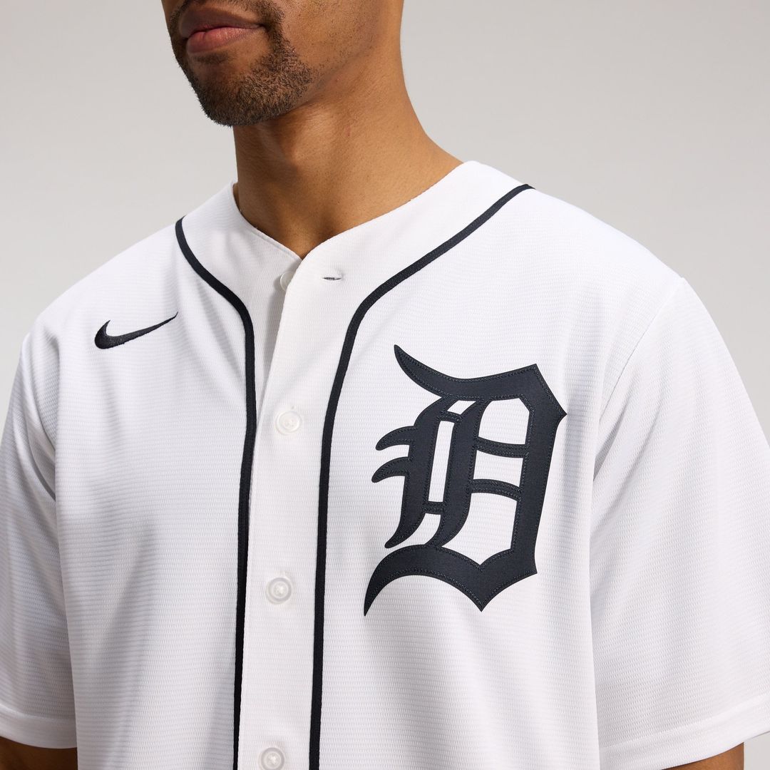 Detroit Tigers Nike Replica Jersey White