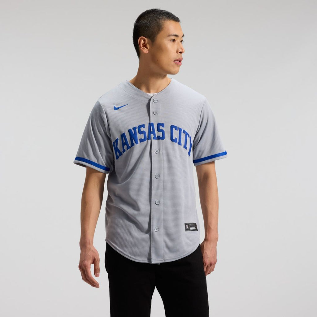 Kansas City Royals Nike Replica Jersey Gray