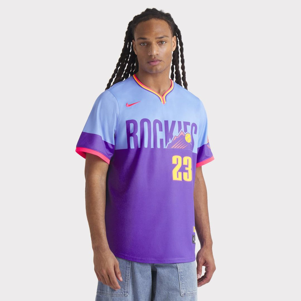 Colorado Rockies Nike Jersey Blue