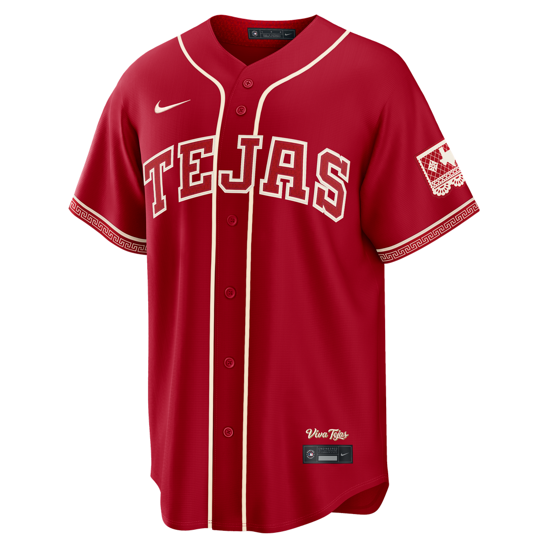 Texas Rangers Nike Jersey Red