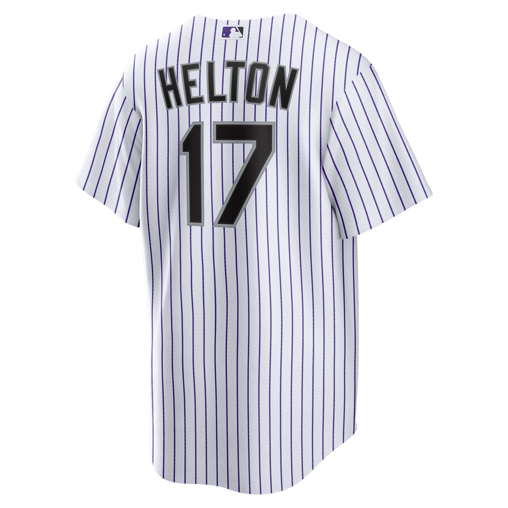 Colorado Rockies Nike Replica Jersey White