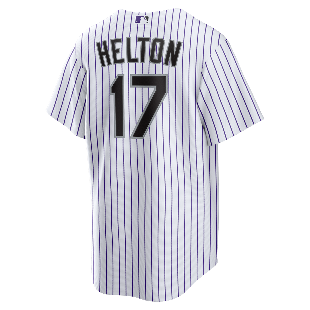 Colorado Rockies Nike Replica Jersey White