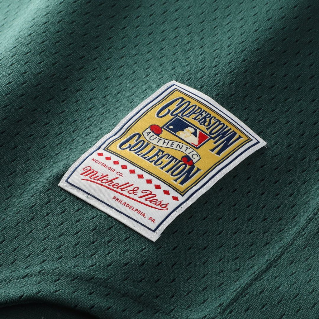 Athletics Mitchell & Ness Authentic Jersey Green
