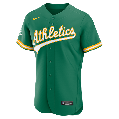Athletics Nike Authentic Jersey Green