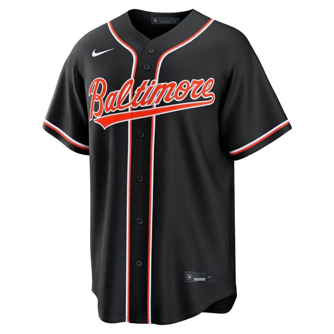 Baltimore Orioles Nike Replica Jersey Black