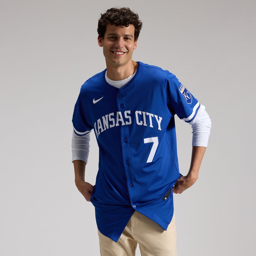 Kansas City Royals Nike Authentic Jersey Royal