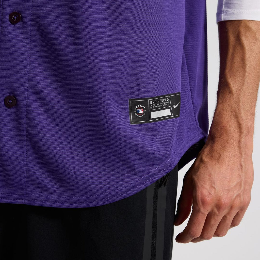 Colorado Rockies Nike Replica Jersey White