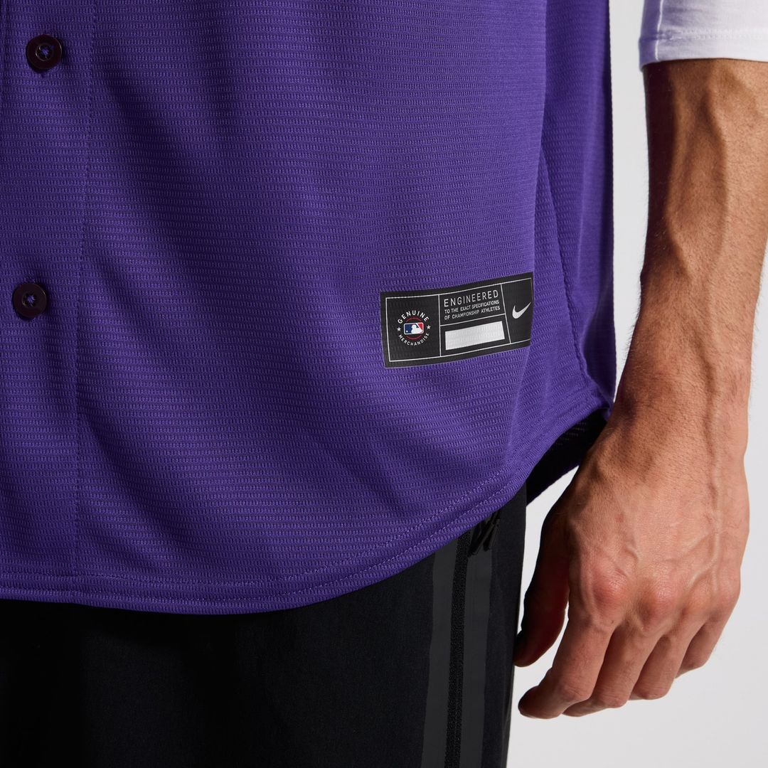 Colorado Rockies Nike Replica Jersey White