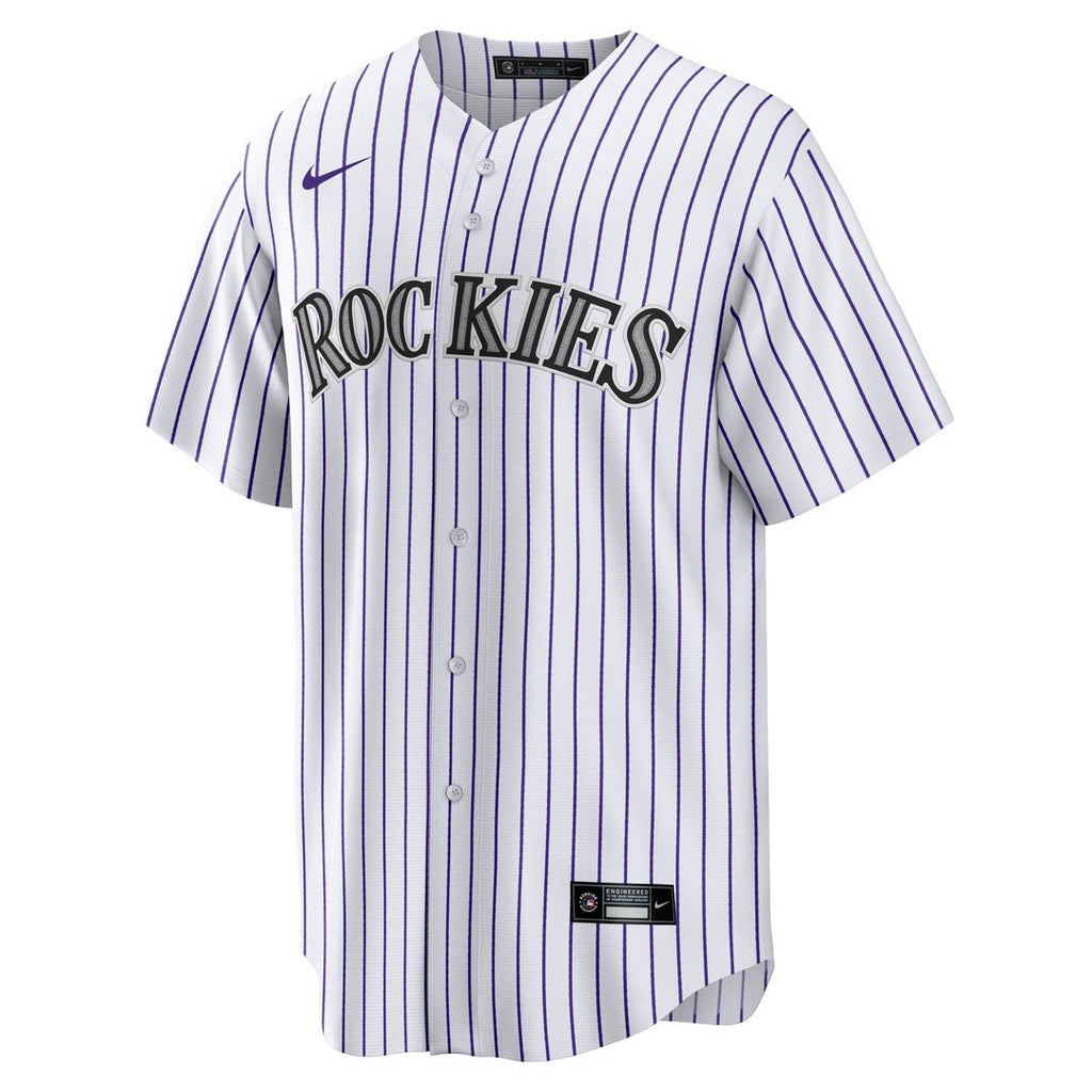 Colorado Rockies Nike Replica Jersey White