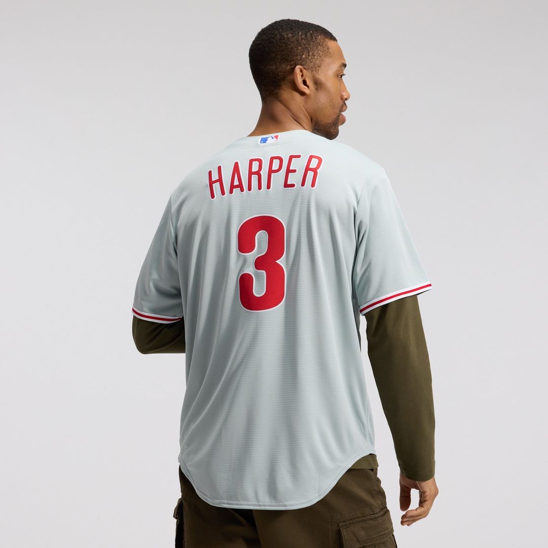 Philadelphia Phillies Nike Replica Jersey Gray