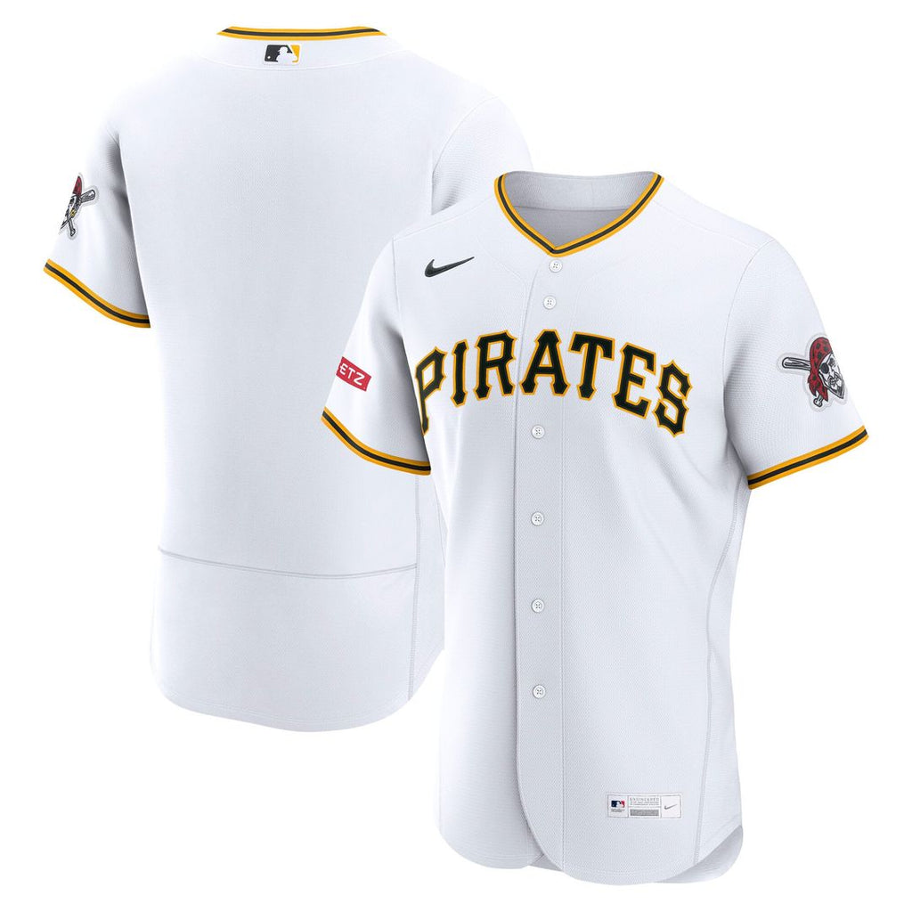 Pittsburgh Pirates Nike White Authentic MLB baseball jersey