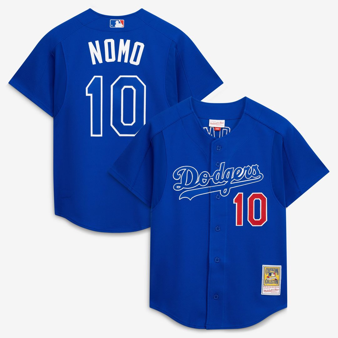 Los Angeles Dodgers Mitchell & Ness Royal MLB baseball jersey