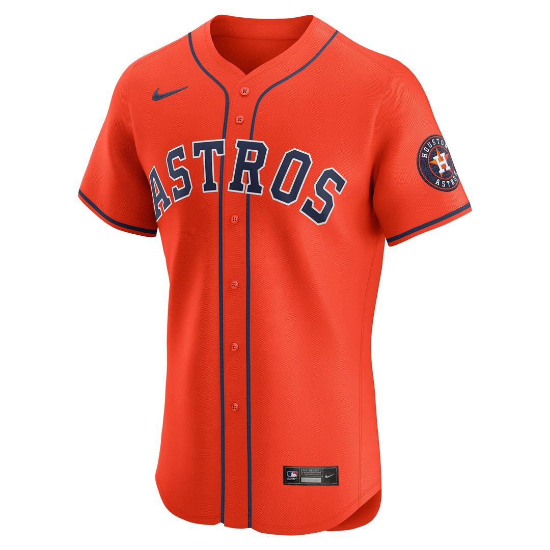 Houston Astros Nike Authentic Jersey Orange