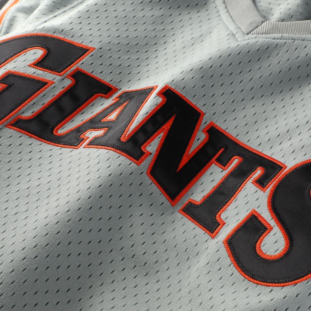 San Francisco Giants Mitchell & Ness Authentic Jersey Gray