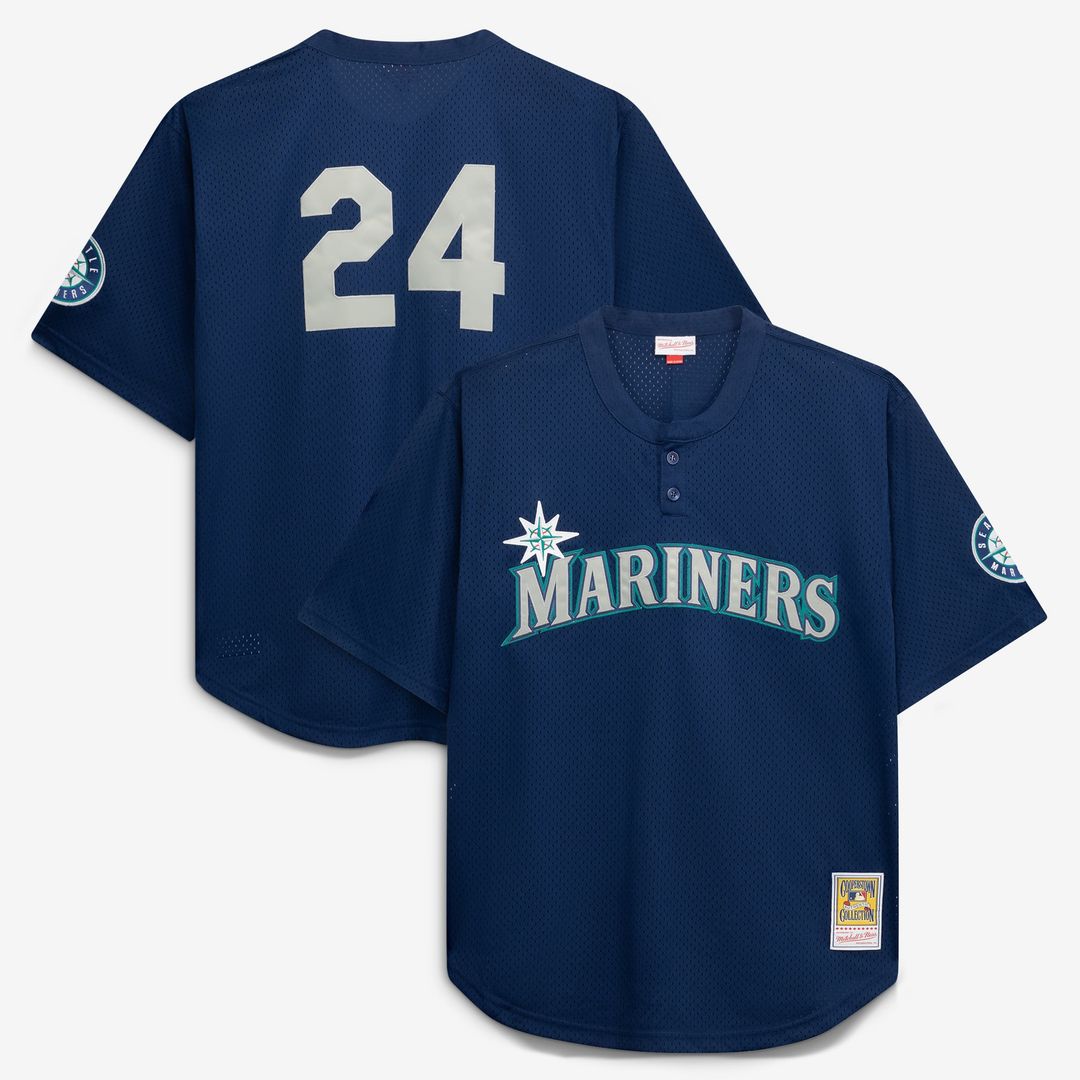 Seattle Mariners Mitchell & Ness Authentic Jersey Royal