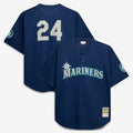 Seattle Mariners Mitchell & Ness Authentic Jersey Navy