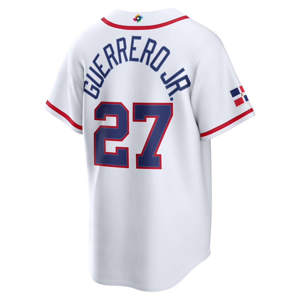 Dominican Republic Baseball Nike Jersey White