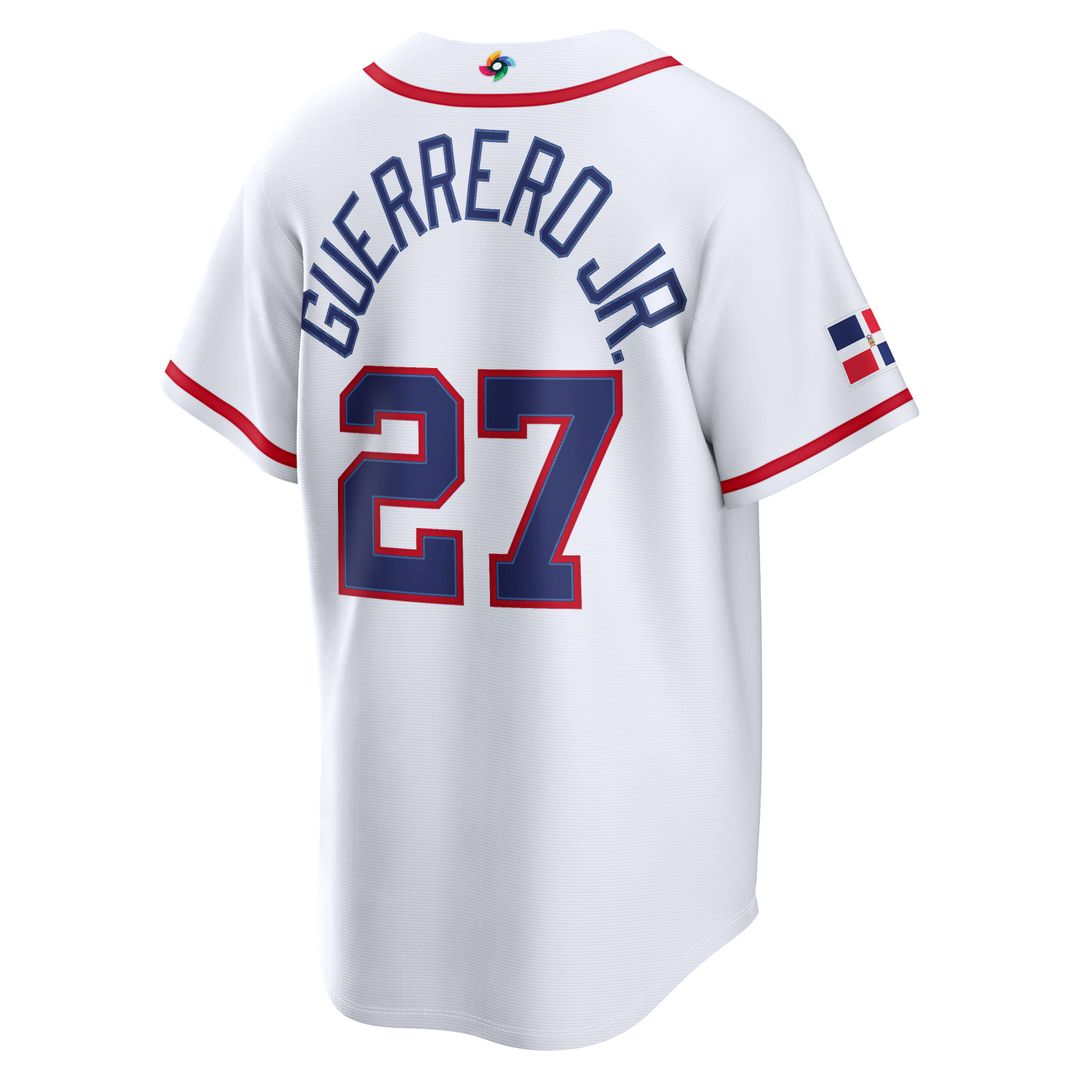 Dominican Republic Baseball Nike Jersey White