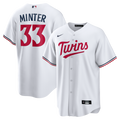 Minnesota Twins Nike White Replica MLB baseball jersey