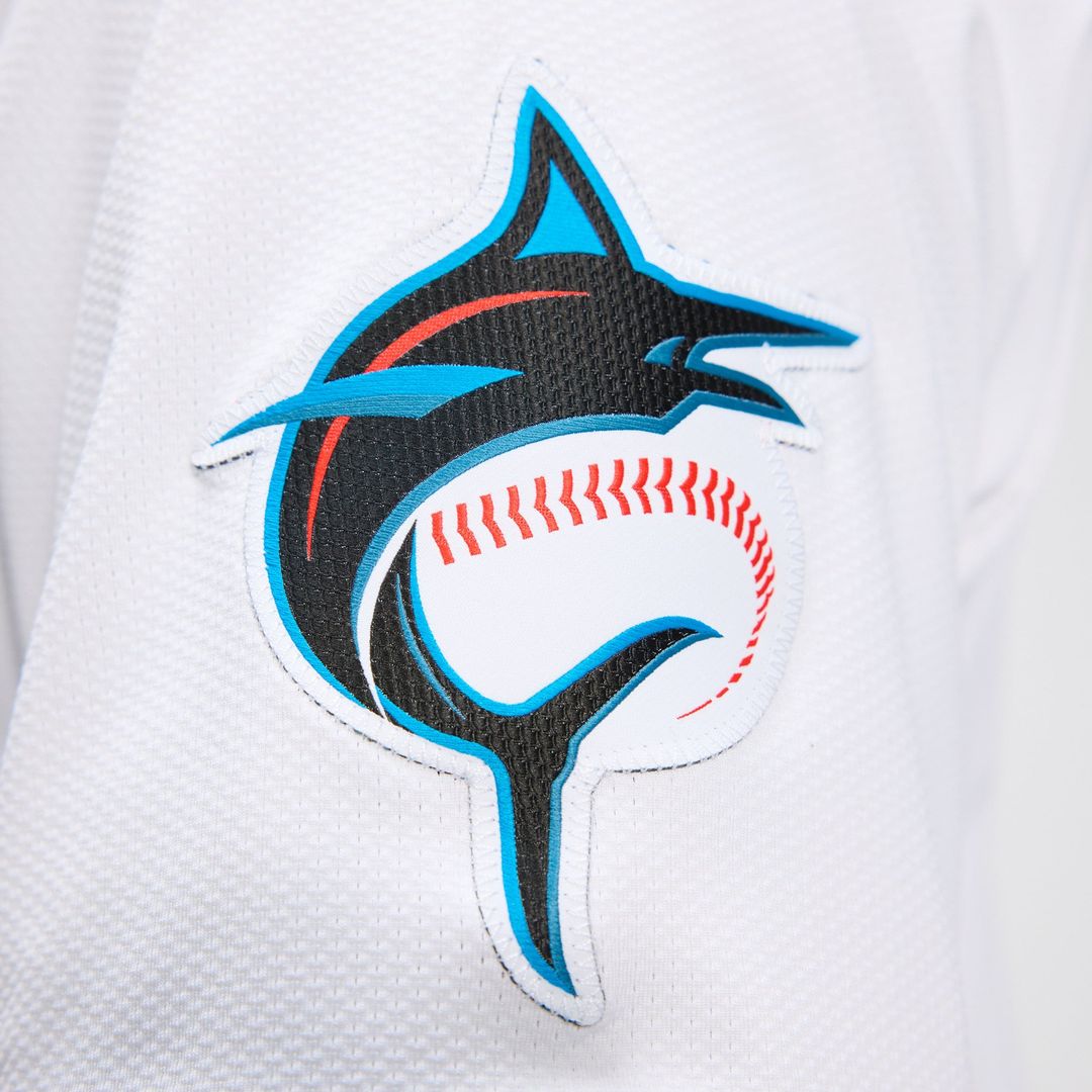 Miami Marlins Nike Authentic Jersey White